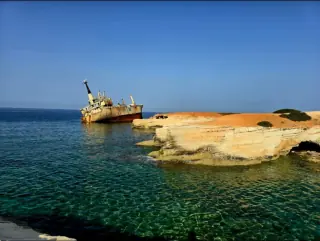 The EDRO III shipwreck near Peyia