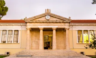 The neoclassical Town Hall of Paphos